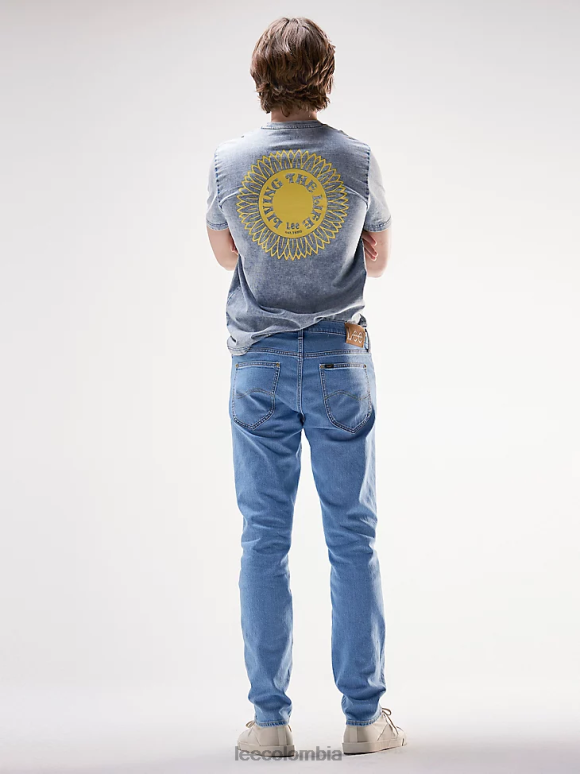 Lee hombres Vaqueros cónicos ajustados Luke de la colección europea medio alton ropa Z6H6F672