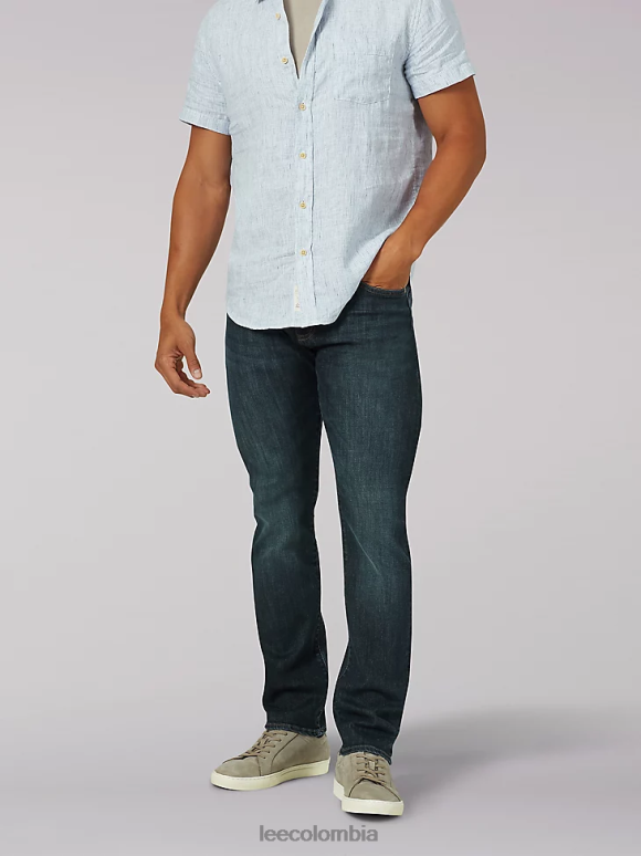 Lee hombres Vaqueros cónicos de corte slim MVP de Extreme Motion sebastián ropa Z6H6F696