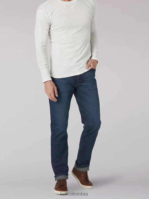Lee hombres jeans cónicos atléticos legendarios Neptuno ropa Z6H6F688