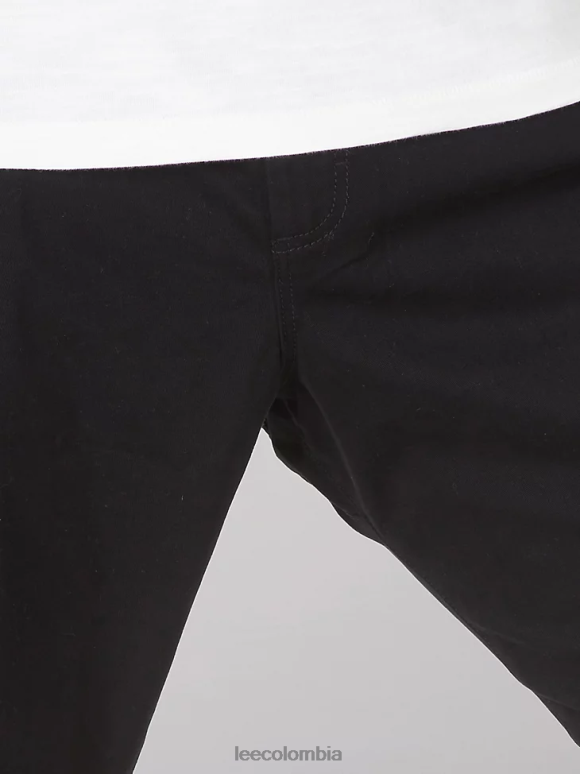 Lee hombres jeans cónicos de ajuste recto mvp de movimiento extremo (grandes y altos) unión-todo negro ropa Z6H6F692