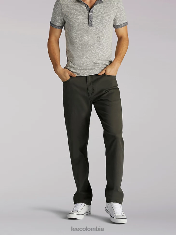 Lee hombres jeans deportivos con pernera cónica Extreme Motion gris oscuro ropa Z6H6F681