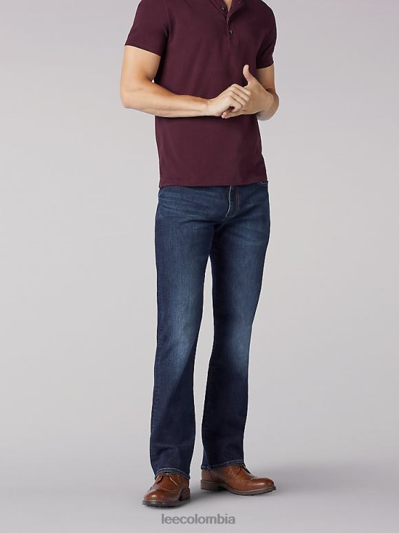 Lee hombres jeans bootcut con movimiento extremo cruz ropa Z6H6F666