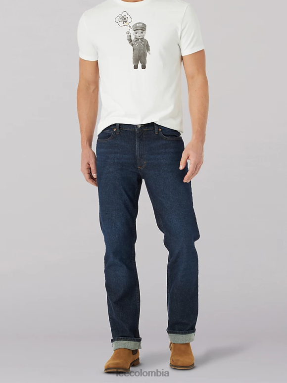 Lee hombres jeans legendarios con corte tipo bota regular enjuagar ropa Z6H6F659