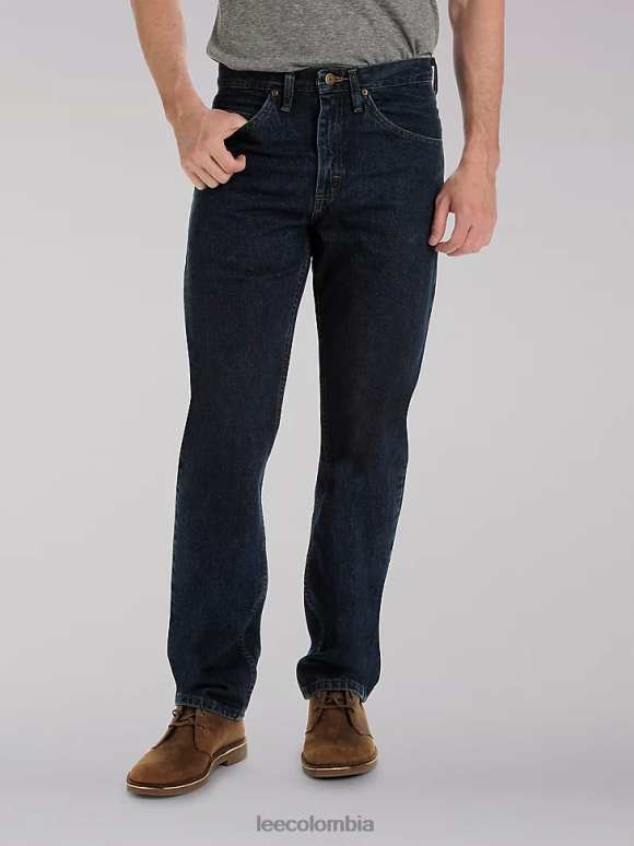 Lee hombres Jean de corte regular y pierna recta (grandes y altos) Orión ropa Z6H6F574