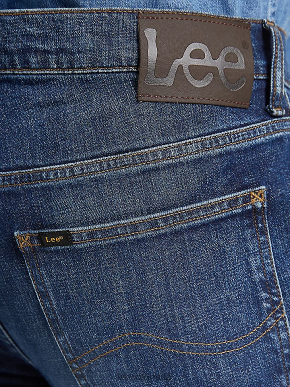 Lee hombres Vaqueros Daren de pernera recta Indigood espuma profunda ropa Z6H6F635