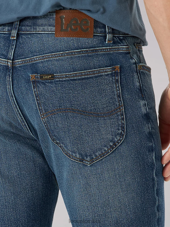 Lee hombres Vaqueros cónicos rectos elásticos en 4 direcciones Extreme Motion bajo el cinturón ropa Z6H6F638