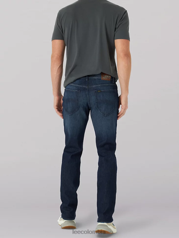 Lee hombres Vaqueros cónicos rectos elásticos en 4 direcciones Extreme Motion contragolpe ropa Z6H6F636