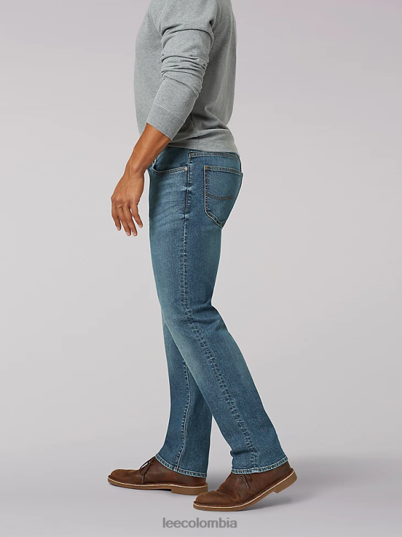 Lee hombres Vaqueros de pernera recta y ajuste regular Extreme Motion tompson ropa Z6H6F561