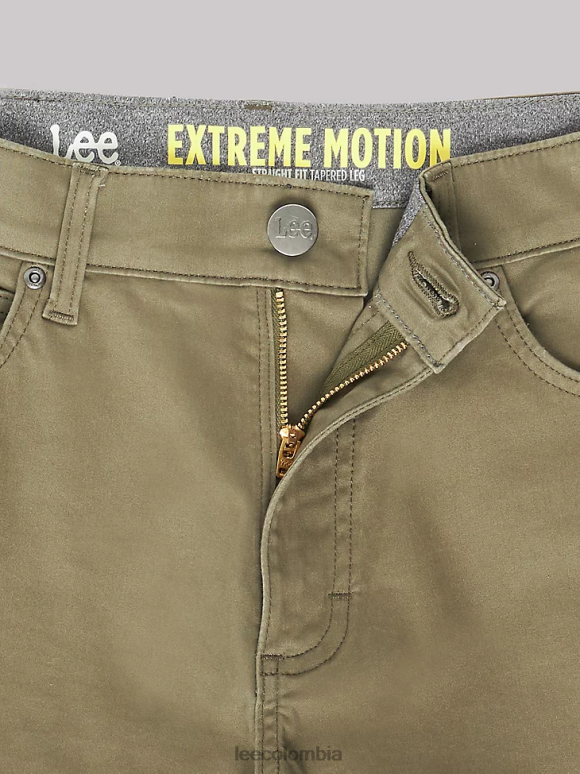 Lee hombres Vaqueros de sarga de ajuste recto súper suaves de movimiento extremo bosque ropa Z6H6F640