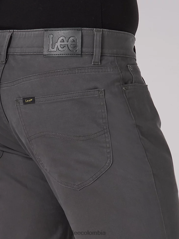 Lee hombres Vaqueros de sarga de ajuste recto súper suaves de movimiento extremo ingeniero ropa Z6H6F639