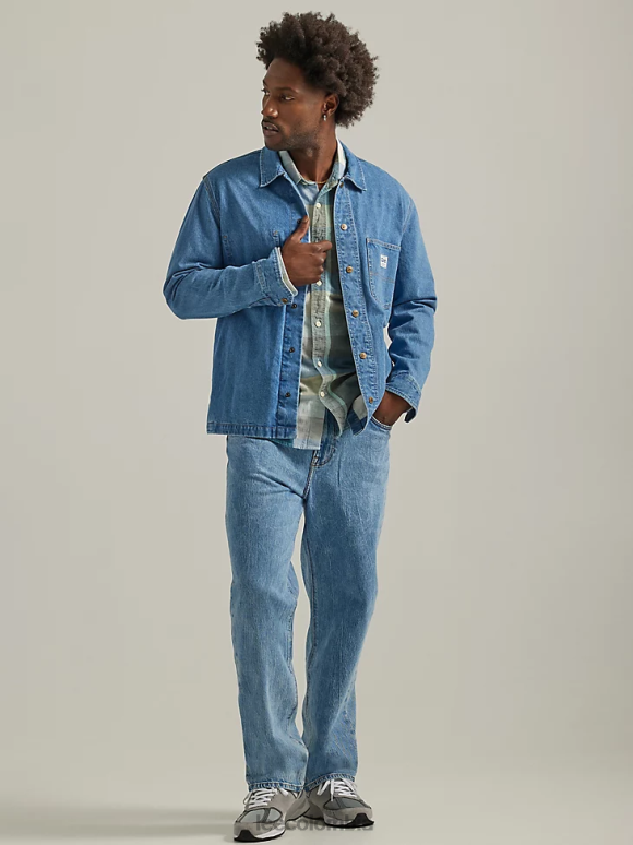 Lee hombres Vaqueros holgados Asher de la colección europea con hielo ropa Z6H6F580