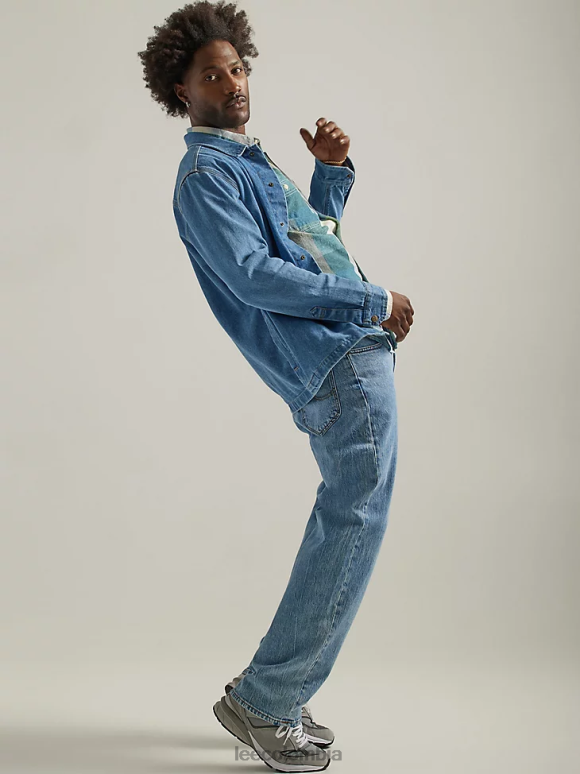 Lee hombres Vaqueros holgados Asher de la colección europea con hielo ropa Z6H6F580