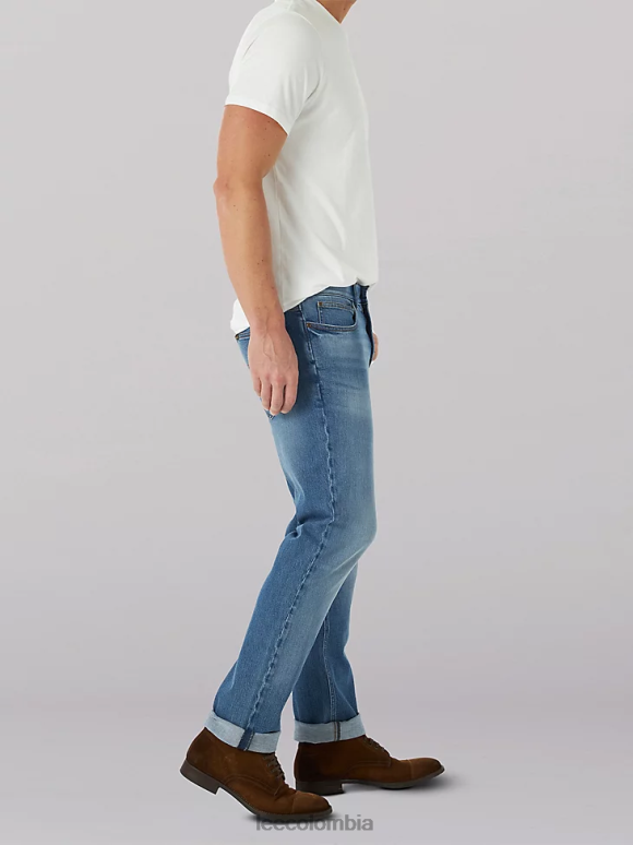 Lee hombres Vaqueros rectos ajustados elásticos en 4 direcciones Extreme Motion almirante ropa Z6H6F633