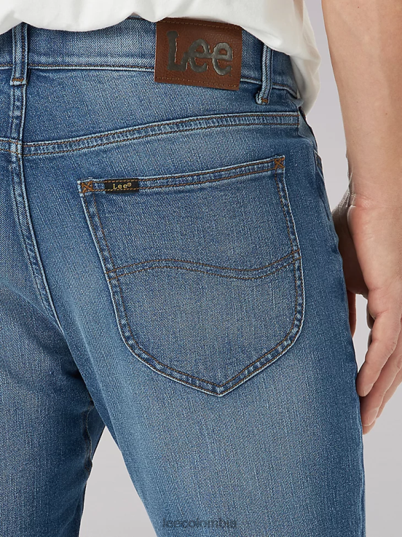 Lee hombres Vaqueros rectos ajustados elásticos en 4 direcciones Extreme Motion almirante ropa Z6H6F633