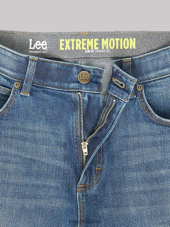 Lee hombres Vaqueros rectos ajustados elásticos en 4 direcciones Extreme Motion wallace ropa Z6H6F630