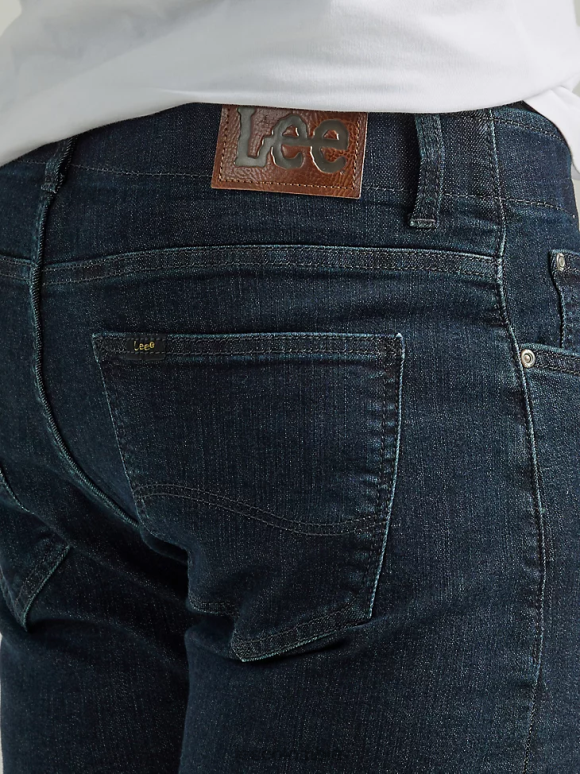 Lee hombres jeans ajustados con pernera recta Extreme Motion lucioperca ropa Z6H6F555