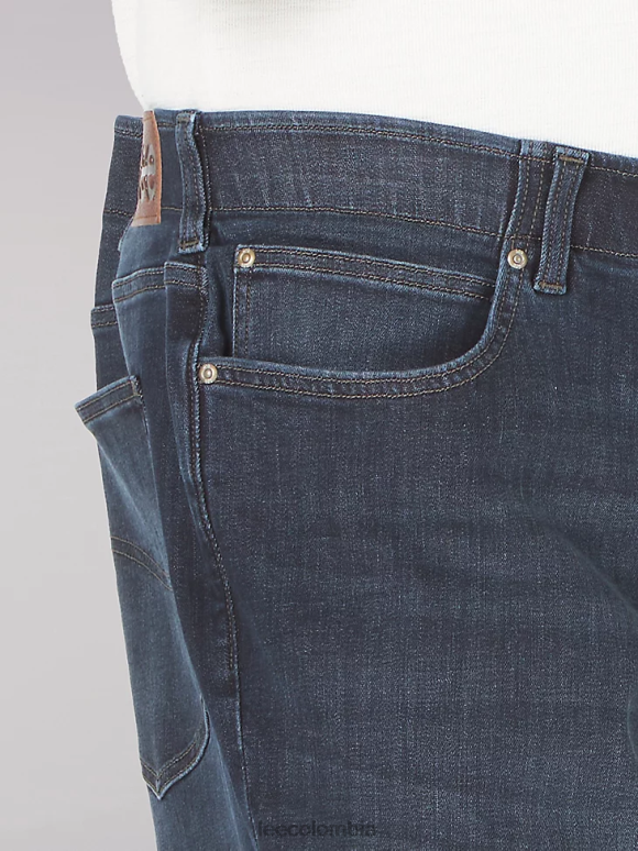 Lee hombres jeans cónicos de ajuste recto mvp de movimiento extremo (grandes y altos) sebastián ropa Z6H6F537