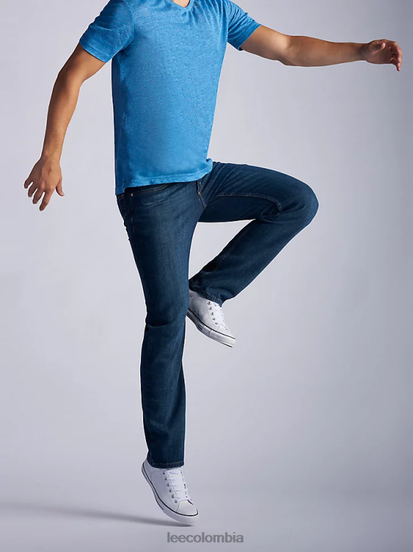 Lee hombres jeans de peso medio con pernera recta y corte regular lenox ropa Z6H6F546