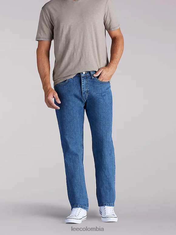 Lee hombres jeans holgados con pernera recta hombre nuevo ropa Z6H6F573