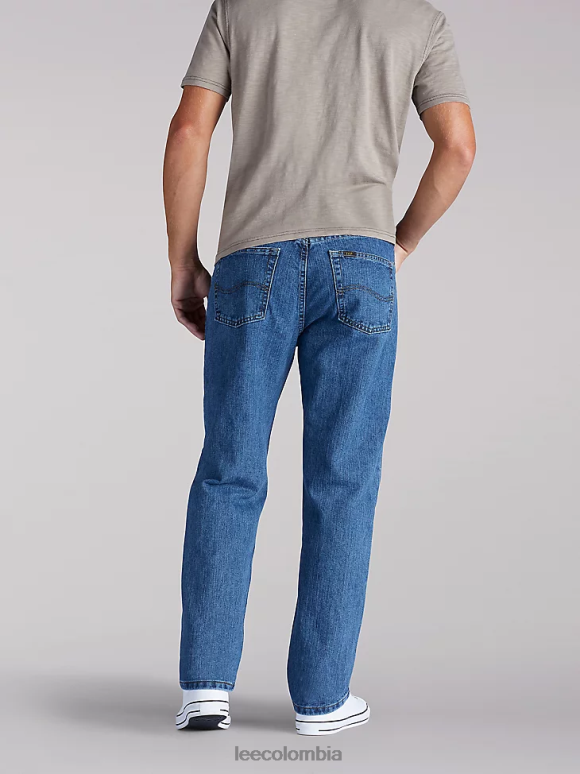 Lee hombres jeans holgados con pernera recta hombre nuevo ropa Z6H6F573