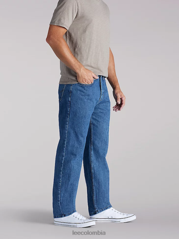 Lee hombres jeans holgados con pernera recta hombre nuevo ropa Z6H6F573