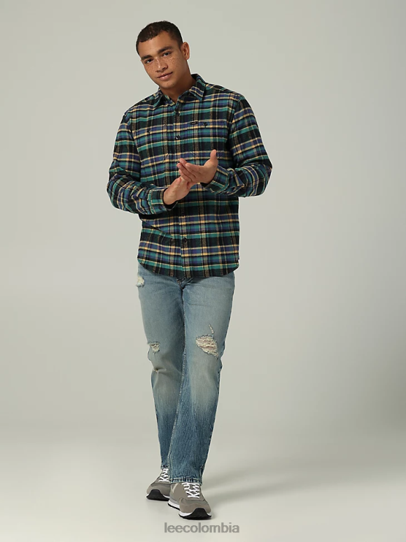 Lee hombres jeans rectos regulares Heritage Alexi ropa Z6H6F622