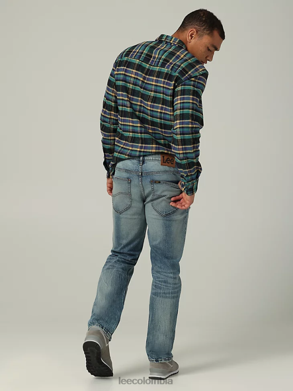 Lee hombres jeans rectos regulares Heritage Alexi ropa Z6H6F622