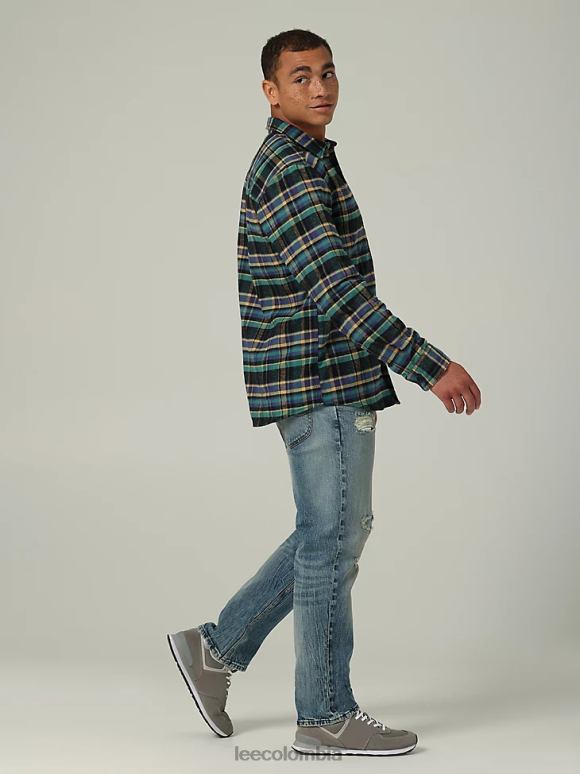 Lee hombres jeans rectos regulares Heritage Alexi ropa Z6H6F622