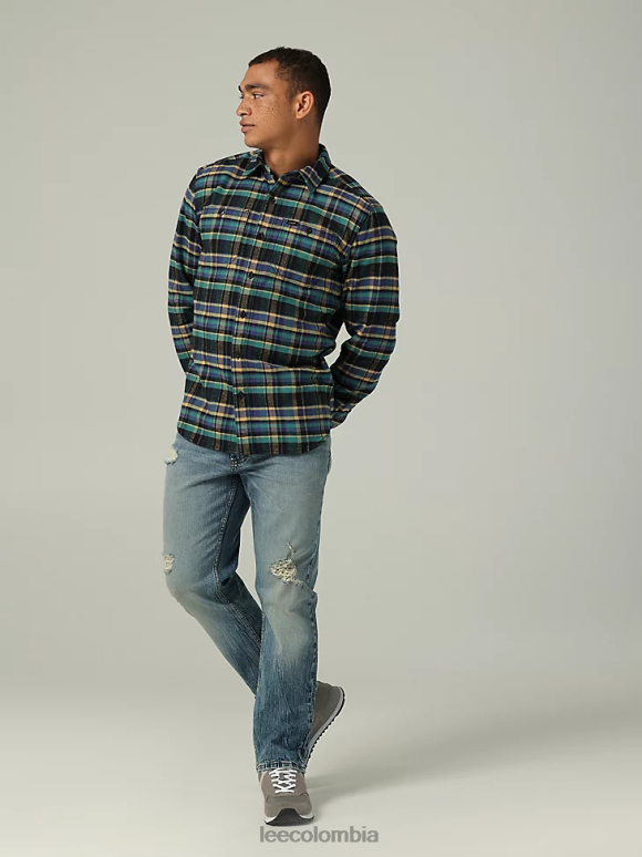 Lee hombres jeans rectos regulares Heritage Alexi ropa Z6H6F622