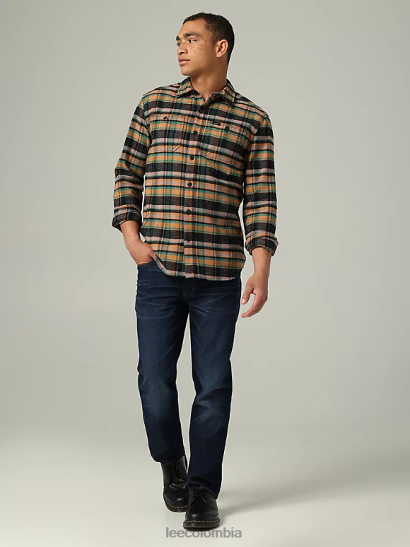 Lee hombres jeans rectos regulares Heritage romano ropa Z6H6F620