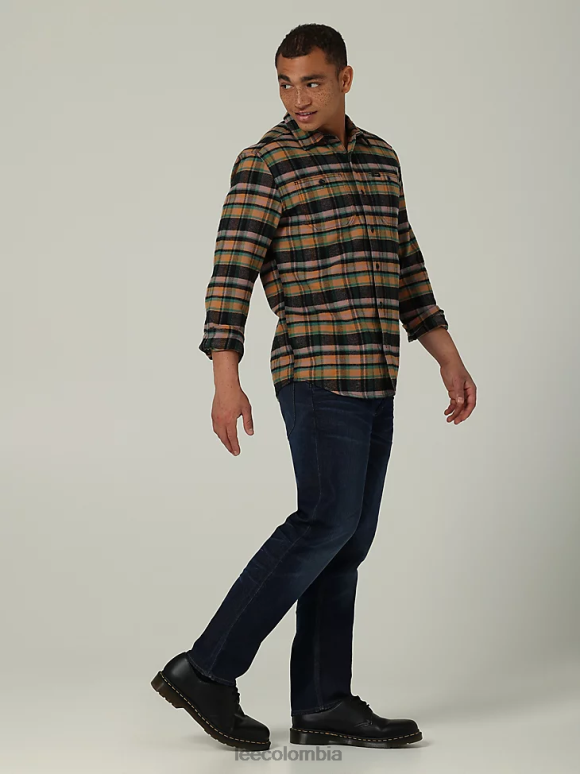 Lee hombres jeans rectos regulares Heritage romano ropa Z6H6F620