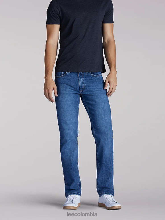 Lee hombres jeans rectos regulares selectos premium dylan ropa Z6H6F627