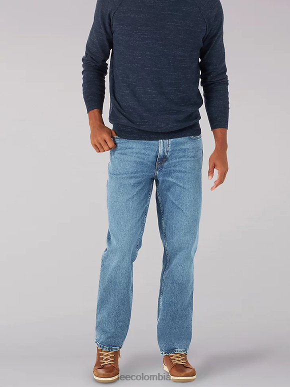 Lee hombres jeans rectos relajados legendarios Azul verdadero ropa Z6H6F485