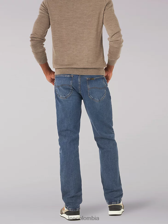 Lee hombres jeans rectos relajados legendarios caballero helado ropa Z6H6F483