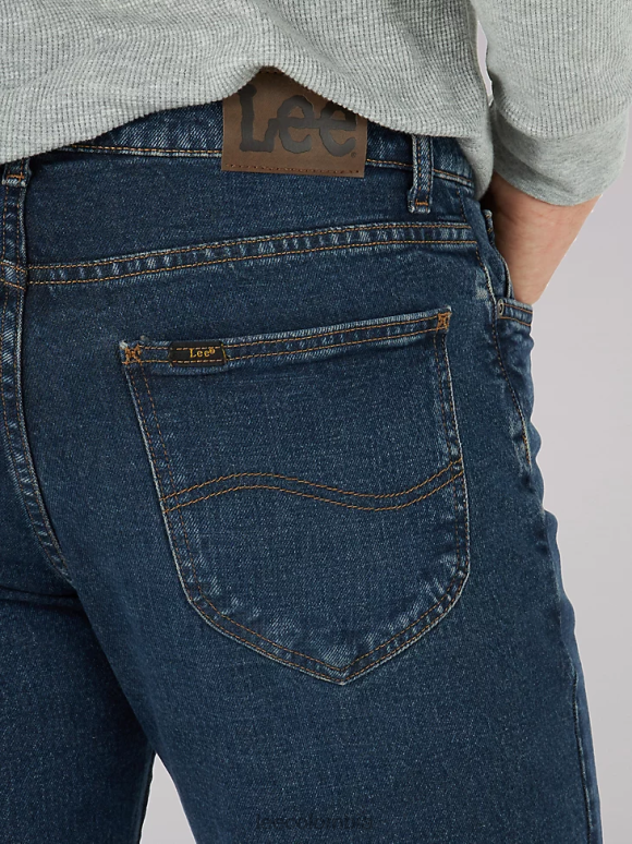 Lee hombres jeans rectos relajados legendarios sombra de noche ropa Z6H6F482