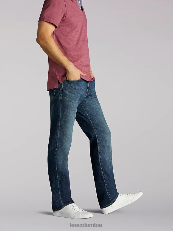 Lee hombres jeans rectos serie moderna icono ropa Z6H6F645
