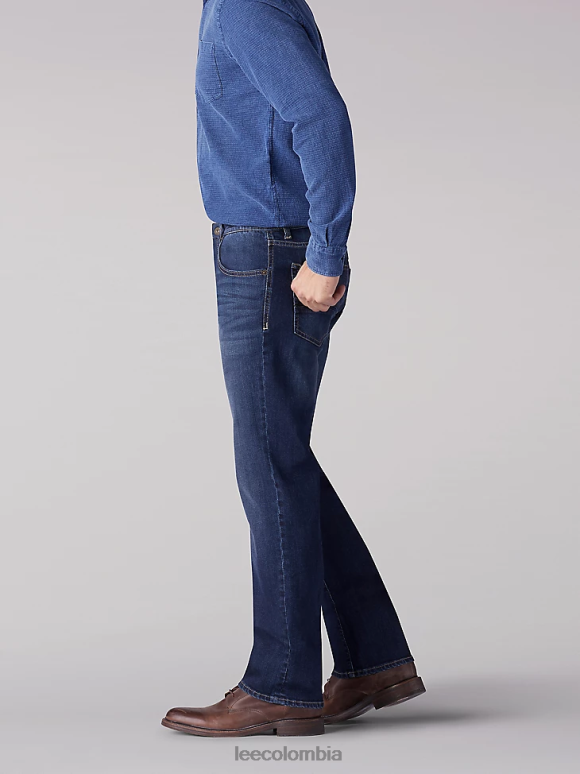 Lee hombres jeans rectos serie moderna ryker ropa Z6H6F644