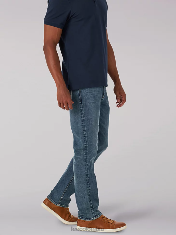 Lee hombres vaqueros cónicos de corte recto mvp de movimiento extremo luchador premiado ropa Z6H6F610