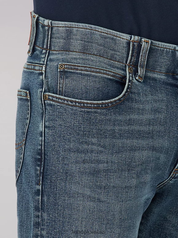 Lee hombres vaqueros cónicos de corte recto mvp de movimiento extremo luchador premiado ropa Z6H6F610