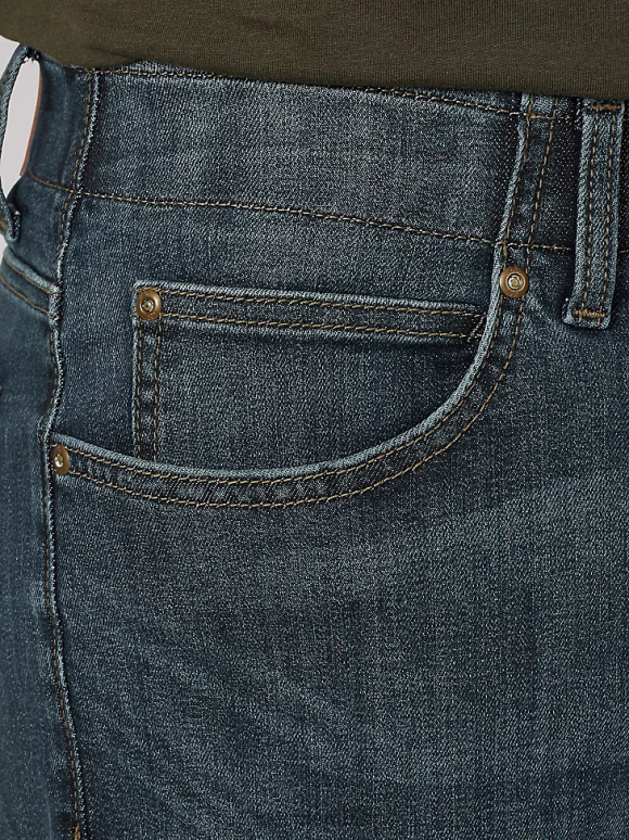 Lee hombres vaqueros cónicos de corte recto mvp de movimiento extremo nash ropa Z6H6F606