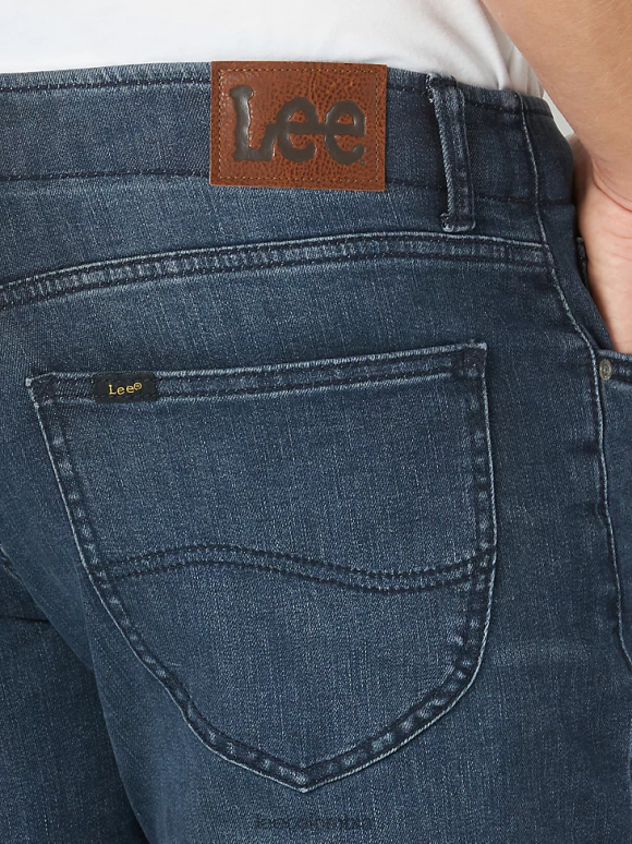 Lee hombres vaqueros de ajuste atlético mvp de movimiento extremo entintado ropa Z6H6F588