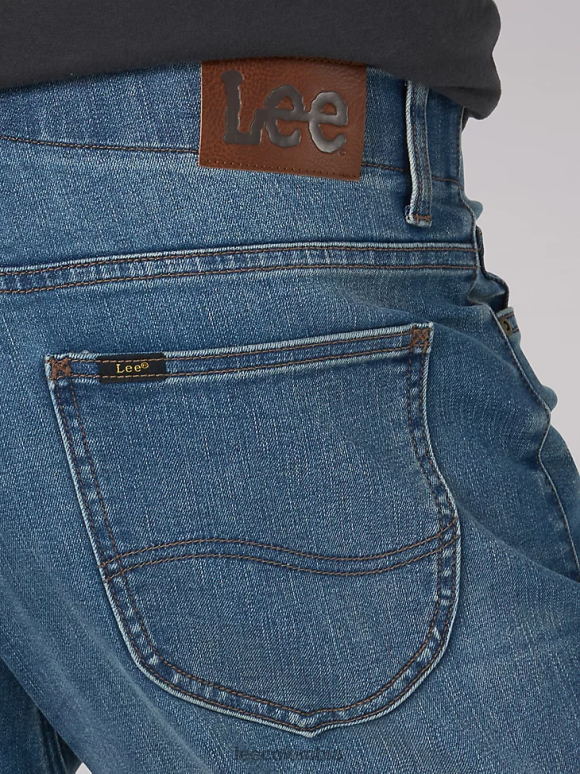 Lee hombres vaqueros de ajuste atlético mvp de movimiento extremo majestuoso ropa Z6H6F584