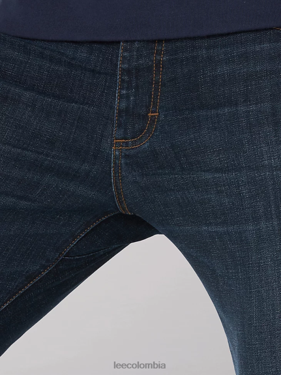 Lee hombres vaqueros rectos ajustados mvp de movimiento extremo cobra ropa Z6H6F476