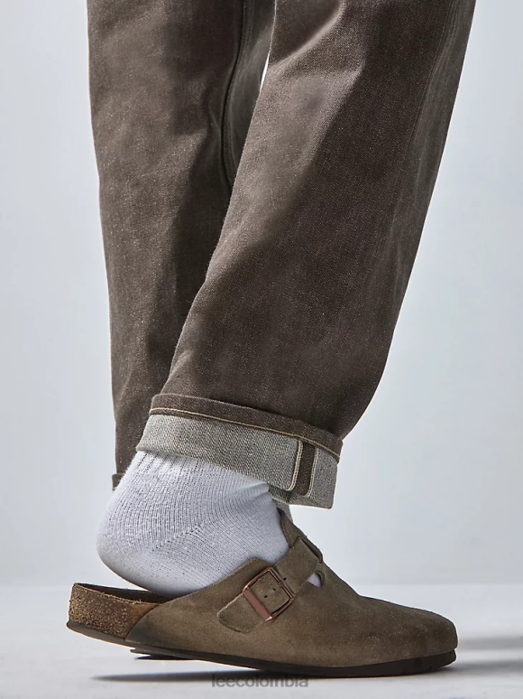 Lee x The Brooklyn Circus hombres jean vaquero 101b con hebilla trasera orillo marrón ropa Z6H6F603