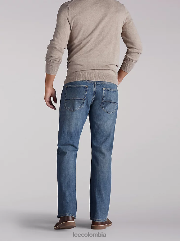 Lee hombres jeans bootcut relajados serie moderna santiago ropa Z6H6F656