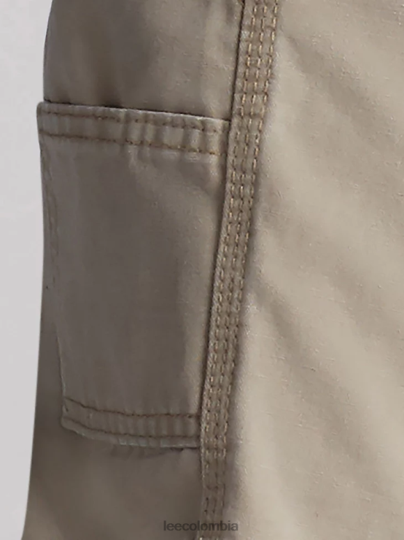 Lee hombres vaquero de carpintero lona caqui ropa Z6H6F649