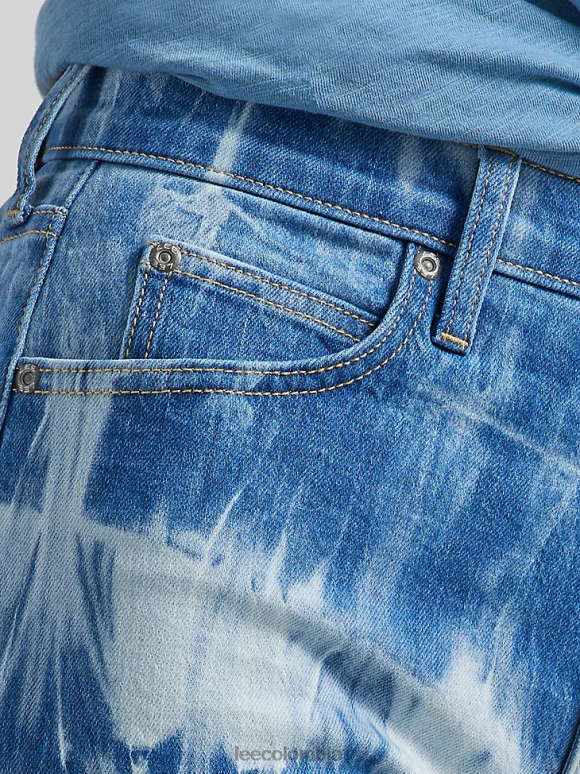 Lee mujer vintage moderno tiro alto corte shorty short dura tormenta ropa Z6H6F333