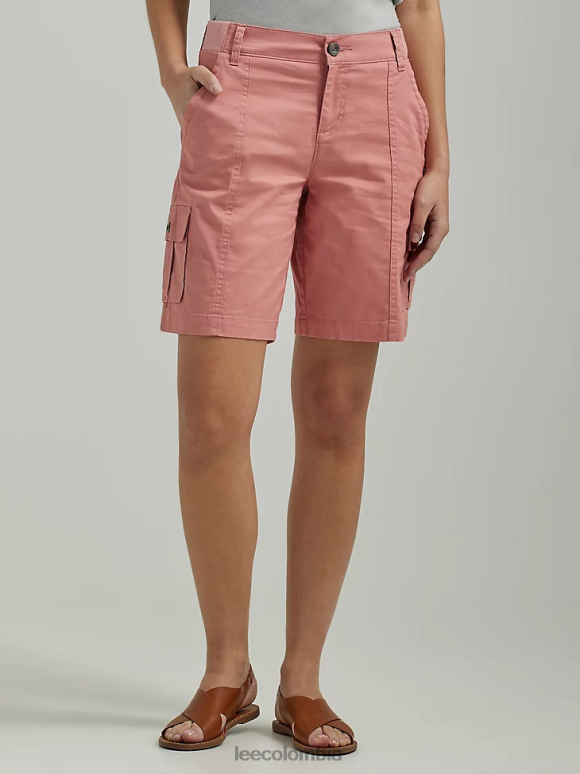 Lee mujer bermudas cargo relajadas ultra lujosas y flexibles mallory ropa Z6H6F256