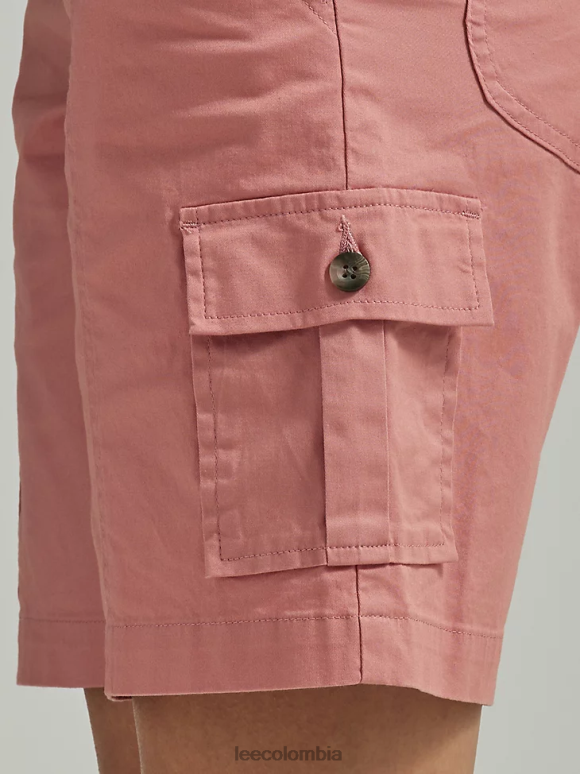 Lee mujer bermudas cargo relajadas ultra lujosas y flexibles mallory ropa Z6H6F256