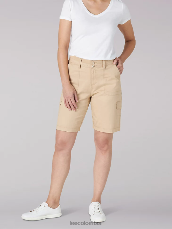 Lee mujer bermudas tipo cargo avey de corte relajado cafetería ropa Z6H6F288